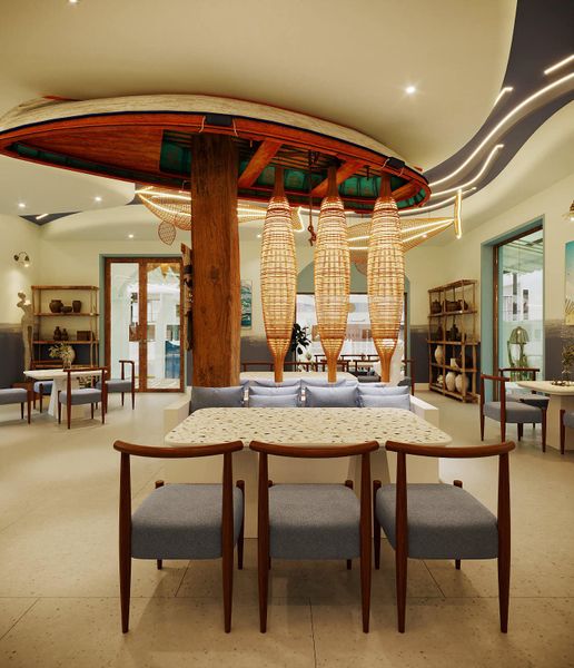 Loa Goldsound cho quán Hải Âu Coffee & Restaurant, loa được thiết kế riêng cho quán, bật lớn không tạp âm, miễn phí công lắp đặt, bảo hành dài hạn 5 năm.