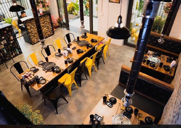 Loa Goldsound cho nhà hàng Night BBQ - Hotpot, Phương Canh, Hà Nội, Amply 4 - 6 vùng âm lượng, loa được thiết kế riêng cho quán, bật lớn không tạp âm, miễn phí công lắp đặt, bảo hành dài hạn 5 năm.