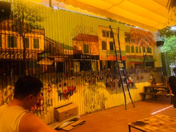 Loa cho Beer Garden Big Bang, Tây Hồ, TP Hà Nội, loa được thiết kế riêng cho quán, bật lớn không tạp âm, miễn phí công lắp đặt, bảo hành dài hạn 5 năm