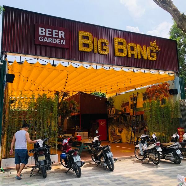 Loa cho Beer Garden Big Bang, Tây Hồ, TP Hà Nội, loa được thiết kế riêng cho quán, bật lớn không tạp âm, miễn phí công lắp đặt, bảo hành dài hạn 5 năm