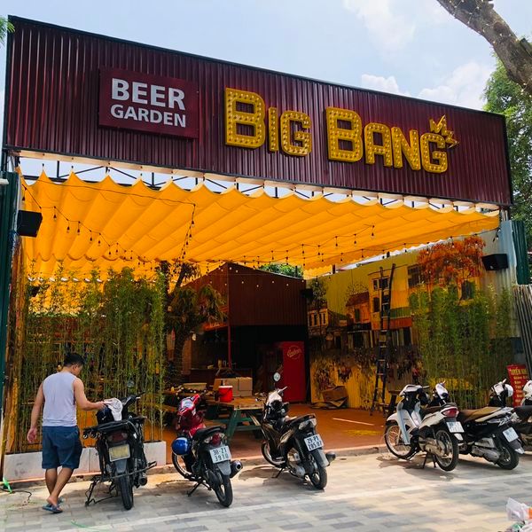 Loa cho Beer Garden Big Bang, Hà Nội, Amply 4 - 6 vùng âm lượng, loa được thiết kế riêng cho quán, bật lớn không tạp âm, miễn phí công lắp đặt, bảo hành dài hạn 5 năm.