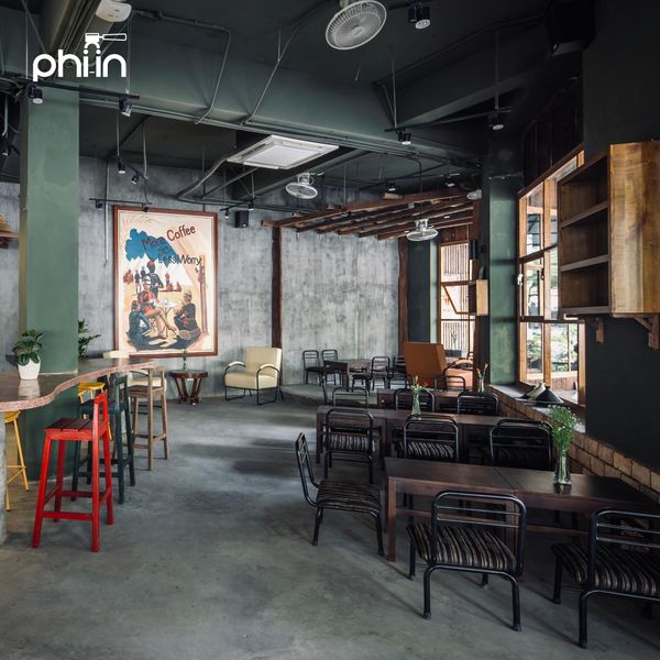 Loa Goldsound cho Phiin Cafe House, Từ Liêm, Hà Nội, Amply 4 - 6 vùng âm lượng, loa được thiết kế riêng cho quán, bật lớn không tạp âm, miễn phí công lắp đặt, bảo hành dài hạn 5 năm.