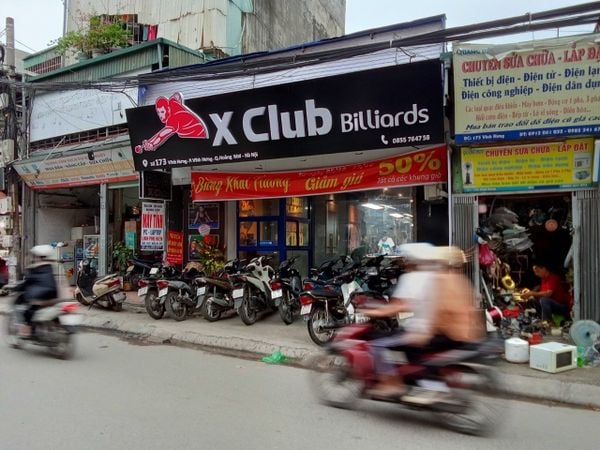 Loa cho quán bida X Club Billiard, Vĩnh Hưng, Hoàng Mai, Amply 4 - 6 vùng âm lượng, loa được thiết kế riêng cho quán, bật lớn không tạp âm, miễn phí công lắp đặt, bảo hành dài hạn 5 năm.