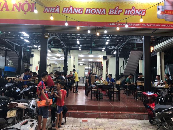 Loa Goldsound cho Nhà hàng BONA BẾP HỒNG, Hà Nội, amply 2 kênh 900w, bluetooth 5.0, loa V130-130w, loa được thiết kế riêng cho quán, bật lớn không tạp âm, miễn phí công lắp đặt, bảo hành dài hạn 5 năm