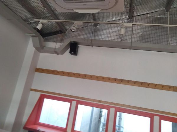 Loa Goldsound cho Maison Marou Tây Hồ, loa được thiết kế riêng cho quán, bật lớn không tạp âm, miễn phí công lắp đặt, bảo hành dài hạn 5 năm