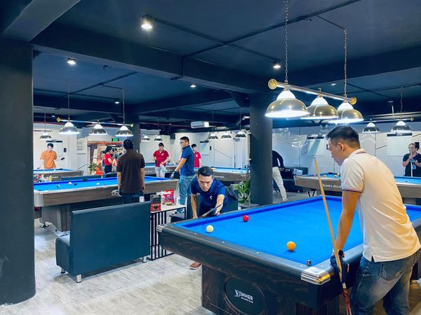 Goldsound lắp đặt âm thanh cho Winner Billiards Club | Tân Bình, Amply 4 - 6 vùng âm lượng, loa được thiết kế riêng cho quán, bật lớn không tạp âm, miễn phí công lắp đặt, bảo hành dài hạn 5 năm.