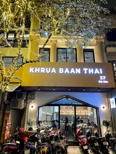 Loa nhà hàng Thái Goldsound triển khai âm thanh cho Khrua Baan Thai