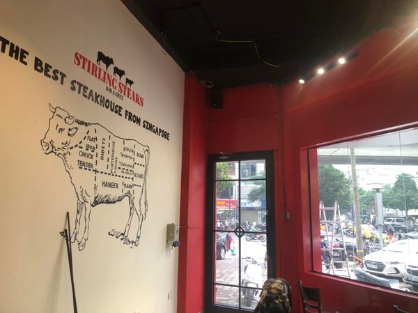 Loa nhà hàng Goldsound lắp đặt âm thanh cho Nhà hàng STIRLING STEAKS, Hà Nội