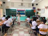 Loa cho Trường THCS Minh Đức - Quận 1: Âm ly có thể điều chỉnh được âm lượng của âm thanh phát ra cho từng khu vực trong lớp, âm thanh luôn rõ ràng, chuyên cho giảng dạy.