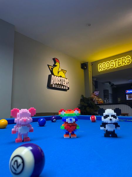 Loa Goldsound cho Roosters Billiard Club, Hà Nội, amply 2 kênh 380w, bluetooth 5.0, loa V23C - 23w, loa được thiết kế riêng cho quán, bật lớn không tạp âm, miễn phí công lắp đặt, bảo hành dài hạn 5 năm