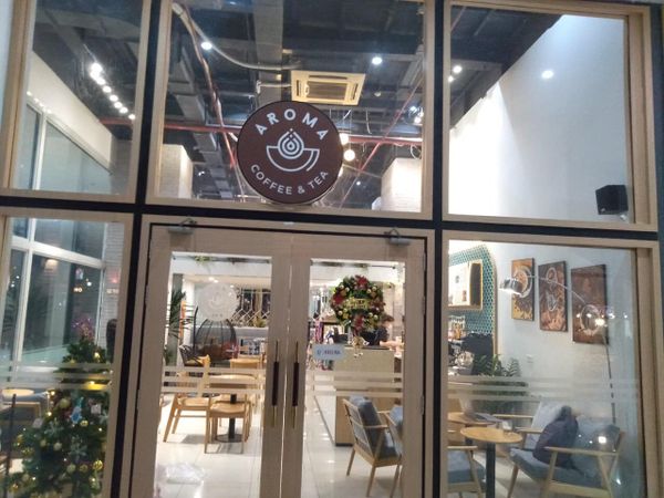 Loa cafe Goldsound hoàn thiện hệ thống âm thanh cho AROMA coffee & tea, Hà Nội