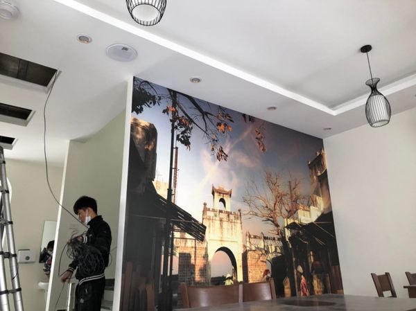 Loa Goldsound cho nhà hàng Hương Vị Việt, Vinhomes Ocean Park, Amply 4 - 6 vùng âm lượng, loa được thiết kế riêng cho quán, bật lớn không tạp âm, miễn phí công lắp đặt, bảo hành dài hạn 5 năm.