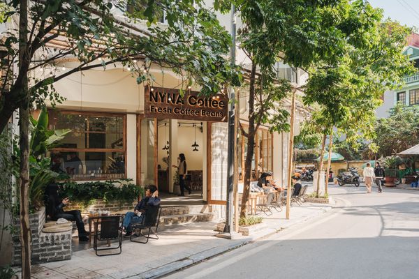 Hệ thống âm thanh quán cafe Goldsound lắp đặt cho NYNA Coffee - Fresh Coffee Beans – Minh Khai, Hà Nội