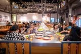 Loa Goldsound cho Yaki Yaki Yo - Buffet băng chuyền nướng, Q. Tân Phú, TP HCM, amply 2 kênh 1200w, bluetooth 5.0, loa V130-130w, loa được thiết kế riêng cho quán, bật lớn không tạp âm, miễn phí công lắp đặt, bảo hành dài hạn 5 năm