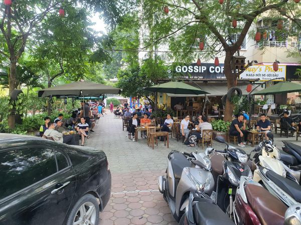 Loa sân vườn cho quán cafe GOSSIP COFFEE, Amply 4 - 6 vùng âm lượng, loa được thiết kế riêng cho quán, bật lớn không tạp âm, miễn phí công lắp đặt, bảo hành dài hạn 5 năm.