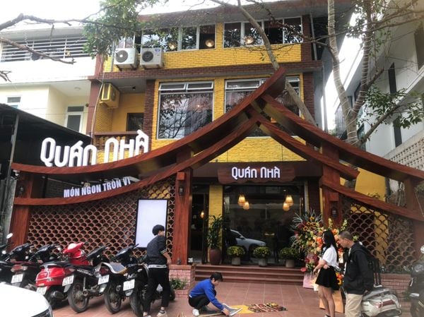 Loa nhà hàng Goldsound triển khai âm thanh cho Quán Nhà, Hà Đông, TP Hà Nội