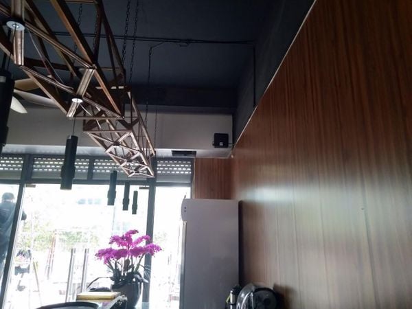 Loa Goldsound cho quán tại KĐT Vinhomes Ocean Park,  amply 2 vùng 380w, bluetooth 5.0, loa V23 - 23w, loa được thiết kế riêng cho quán, bật lớn không tạp âm, miễn phí công lắp đặt, bảo hành dài hạn 5 năm