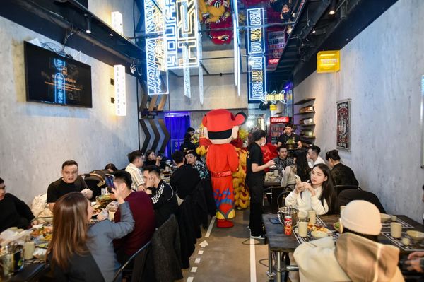 Loa Goldsound cho nhà hàng Sảng Quán, Đống Đa, Hà Nội, loa được thiết kế riêng cho quán, bật lớn không tạp âm, miễn phí công lắp đặt, bảo hành dài hạn 5 năm