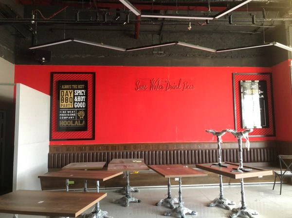 Loa Goldsound cho Hoolala chicken & Pastanara, Hà Nội, loa được thiết kế riêng cho quán, bật lớn không tạp âm, miễn phí công lắp đặt, bảo hành dài hạn 5 năm