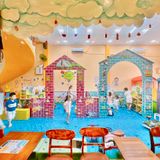 Loa Goldsound cho khu vui chơi Gấu Kids Club & Coffee, Tân Phú, loa được thiết kế riêng cho quán, bật lớn không tạp âm, miễn phí công lắp đặt, bảo hành dài hạn 5 năm