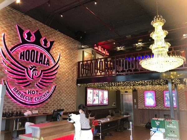 Hoolala chicken Ngoại Giao Đoàn lắp đặt âm thanh của Goldsound