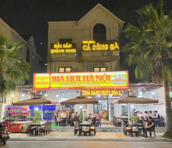 Hệ thống âm thanh cho Nhà hàng Thuý Béo 3 Ocean Park, Amply 4 - 6 vùng âm lượng, loa được thiết kế riêng cho quán, bật lớn không tạp âm, miễn phí công lắp đặt, bảo hành dài hạn 5 năm.