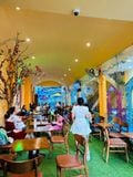 Loa Goldsound cho khu vui chơi Gấu Kids Club & Coffee, Tân Phú, loa được thiết kế riêng cho quán, bật lớn không tạp âm, miễn phí công lắp đặt, bảo hành dài hạn 5 năm