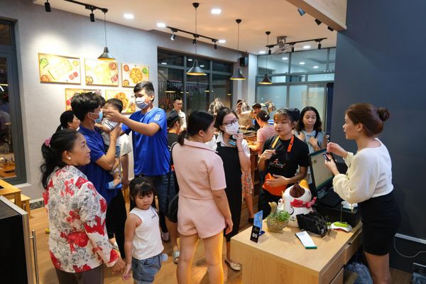 Loa Goldsound cho nhà hàng Mr. Pokki - Korean Topokki Buffet, P. Phước Long B, Thủ Đức, amply 2 kênh 380w, bluetooth 5.0, loa V24C-24w, loa được thiết kế riêng cho quán, bật lớn không tạp âm, miễn phí công lắp đặt, bảo hành dài hạn 5 năm