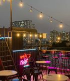 Loa Goldsound cho quán bar sân thượng The Dawn Rooftop Thủ Đức, Amply 4 - 6 vùng âm lượng, loa được thiết kế riêng cho quán, bật lớn không tạp âm, miễn phí công lắp đặt, bảo hành dài hạn 5 năm.