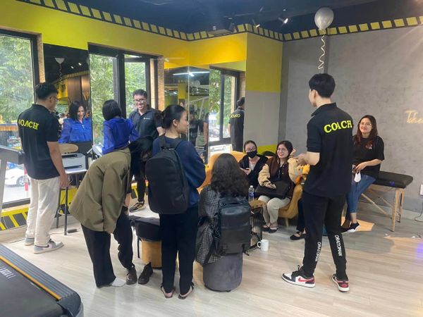 Loa Goldsound cho phòng tập TME Private Training, Hà Nội, loa được thiết kế riêng cho quán, bật lớn không tạp âm, miễn phí công lắp đặt, bảo hành dài hạn 5 năm