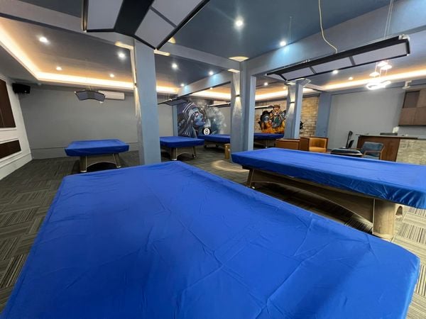 Loa Goldsound cho Clb Bida Nam Khánh Billiards Club, Đống Đa, Hà Nội, Amply 4 - 6 vùng âm lượng, loa được thiết kế riêng cho quán, bật lớn không tạp âm, miễn phí công lắp đặt, bảo hành dài hạn 5 năm.