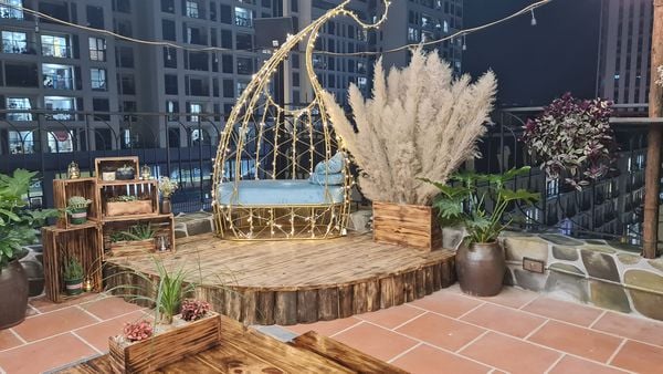 Loa chống nước Goldsound cho O'CHILL COFFEE, amply 2 kênh 1200w, bluetooth 5.0, loa V130NT - 130w, loa được thiết kế riêng cho quán, bật lớn không tạp âm, miễn phí công lắp đặt, bảo hành dài hạn 5 năm