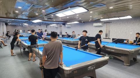 Loa cho quán bida K89 Billiards Club, Lĩnh Nam, Hà nội, loa được thiết kế riêng cho quán, bật lớn không tạp âm, miễn phí công lắp đặt, bảo hành dài hạn 5 năm