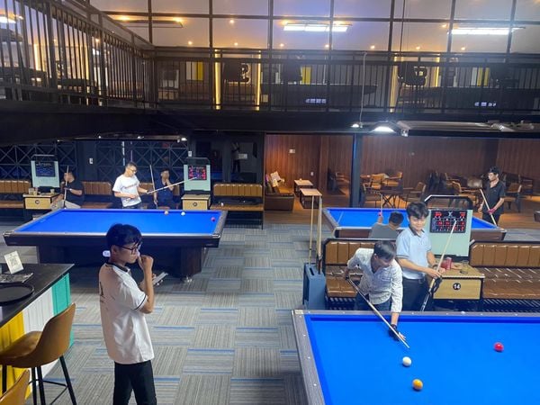 Hệ thống âm thanh cho Billiards Center, Quận Tân Phú, loa được thiết kế riêng cho quán, bật lớn không tạp âm, miễn phí công lắp đặt, bảo hành dài hạn 5 năm