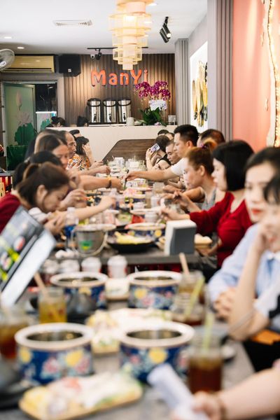 Loa Goldsound cho nhà hàng Manyi Hotpot, Hà Nội, loa được thiết kế riêng cho quán, bật lớn không tạp âm, miễn phí công lắp đặt, bảo hành dài hạn 5 năm