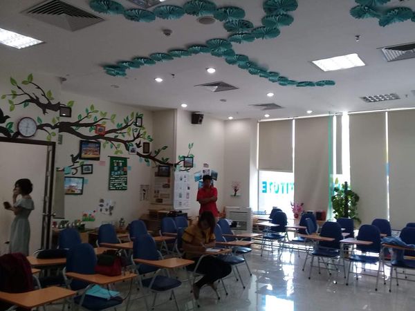 Loa cho Montessori Trường Chinh: Âm ly có thể điều chỉnh được âm lượng của âm thanh phát ra cho từng khu vực trong lớp, âm thanh luôn rõ ràng, chuyên cho giảng dạy.