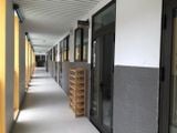 Loa Trường Tiểu học Nghĩa Đô: Âm ly có thể điều chỉnh được âm lượng của âm thanh phát ra cho từng khu vực trong lớp, âm thanh luôn rõ ràng, chuyên cho giảng dạy.