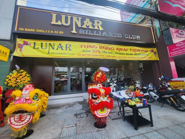 Hệ thống loa cho quán bida LUNAR billiard club, Q. Gò Vấp, loa được thiết kế riêng cho quán, bật lớn không tạp âm, miễn phí công lắp đặt, bảo hành dài hạn 5 năm