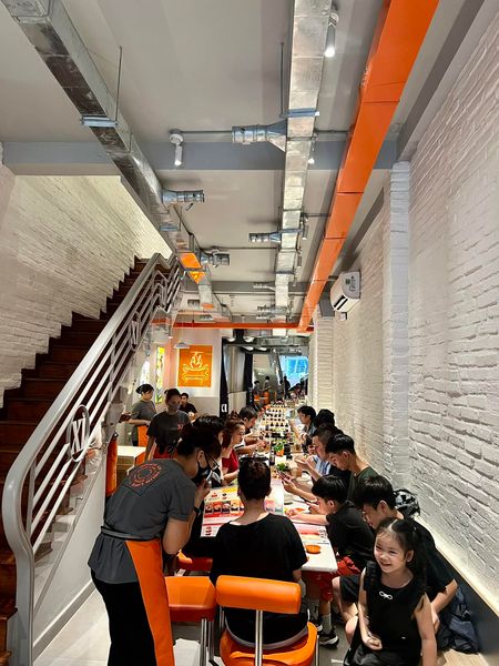 Hệ thống âm thanh cho nhà hàng Xi Hotpot On The Wok, Q1 (miễn phí lắp đặt)