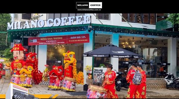 Loa thông báo, phát nhạc nền tự động Goldsound âm trần cho MILANO COFFEE TẠI DĨ AN - BÌNH DƯƠNG, Amply 4 vùng 800w A384 - 4K chuẩn Bluetooth 5.0, loa được thiết kế riêng cho quán, bật lớn không tạp âm, miễn phí công lắp đặt, bảo hành dài hạn 5 năm.