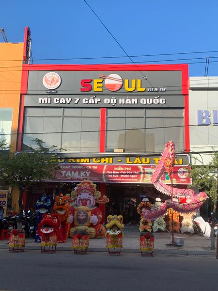 Loa cho mì cay Seoul Tam Kỳ | Quảng Nam, loa được thiết kế riêng cho quán, bật lớn không tạp âm, miễn phí công lắp đặt, bảo hành dài hạn 5 năm