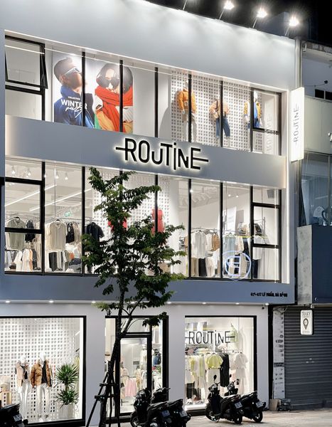 Loa cho cửa hàng quần áo ROUTINE Đà Nẵng, Lê Duẩn, loa được thiết kế riêng cho quán, bật lớn không tạp âm, miễn phí công lắp đặt, bảo hành dài hạn 5 năm