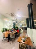 Hệ thống âm thanh cho Aumh Saigon Vegan Bistro | Phú Nhuận, amply 2 kênh 380w, bluetooth 5.0, loa V24C-24w, loa VAT28-28w, loa được thiết kế riêng cho quán, bật lớn không tạp âm, miễn phí công lắp đặt, bảo hành dài hạn 5 năm