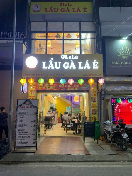 Loa cho nhà hàng Olala Lẩu Gà Lá É, Nam Từ Liêm, Hà Nội, amply 2 kênh 900w, bluetooth 5.0, loa V25c-25w, loa được thiết kế riêng cho quán, bật lớn không tạp âm, miễn phí công lắp đặt, bảo hành dài hạn 5 năm