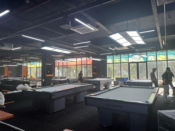 Loa cho Billiards Bravo Club tại Park Residence, Nhà Bè, TP.HCM, loa được thiết kế riêng cho quán, bật lớn không tạp âm, miễn phí công lắp đặt, bảo hành dài hạn 5 năm