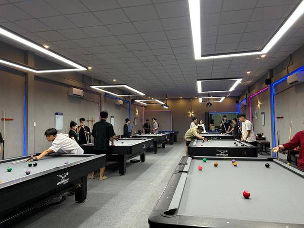 Loa cho phòng chơi bida Billards ĐEN, Bình Tân, TP. HCM, amply 2 kênh 200w, bluetooth 5.0, loa V24c-24w, loa được thiết kế riêng cho quán, bật lớn không tạp âm, miễn phí công lắp đặt, bảo hành dài hạn 5 năm