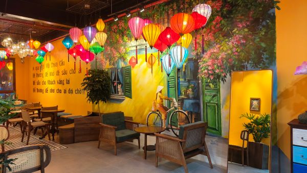 Loa Goldsound cho Hội - Cà Phê Hội An - Cơ sở Vinhomes Ocean Park 2, Hưng Yên, amply 4 kênh 800w, bluetooth 5.0, loa V24c - 24w, loa được thiết kế riêng cho quán, bật lớn không tạp âm, miễn phí công lắp đặt, bảo hành dài hạn 5 năm