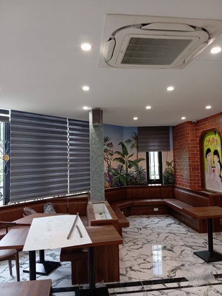 Loa Goldsound cho Sam Milk Tea - Tổng Cục 5, Thanh Trì, Hà Nội, loa được thiết kế riêng cho quán, bật lớn không tạp âm, miễn phí công lắp đặt, bảo hành dài hạn 5 năm