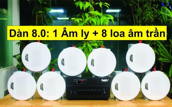 11 lựa chọn loa cho quán cafe, loa nhà hàng, Amply 4 - 6 vùng âm lượng, loa được thiết kế riêng cho quán, bật lớn không tạp âm, miễn phí công lắp đặt, bảo hành dài hạn 5 năm.