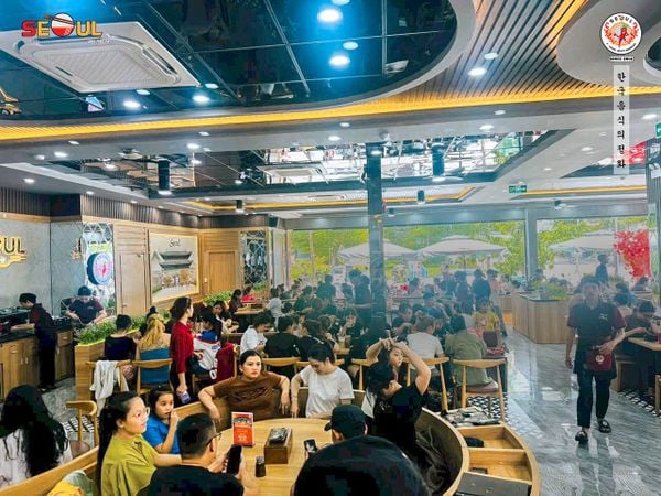 Loa Goldsound cho Mì Cay Seoul Đà Nẵng, 73 Ngô Văn Sở, loa được thiết kế riêng cho quán, bật lớn không tạp âm, miễn phí công lắp đặt, bảo hành dài hạn 5 năm